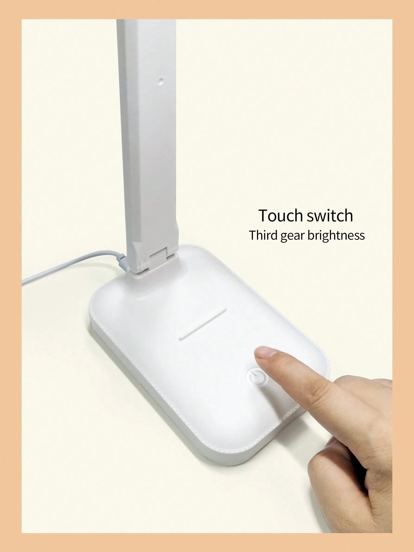 Led Desk Lamp Eye-Protection Study Reading Lamp, Writing Specific, Bedroom Bedside Lamp, Dormitory Plug-In Table Lamp