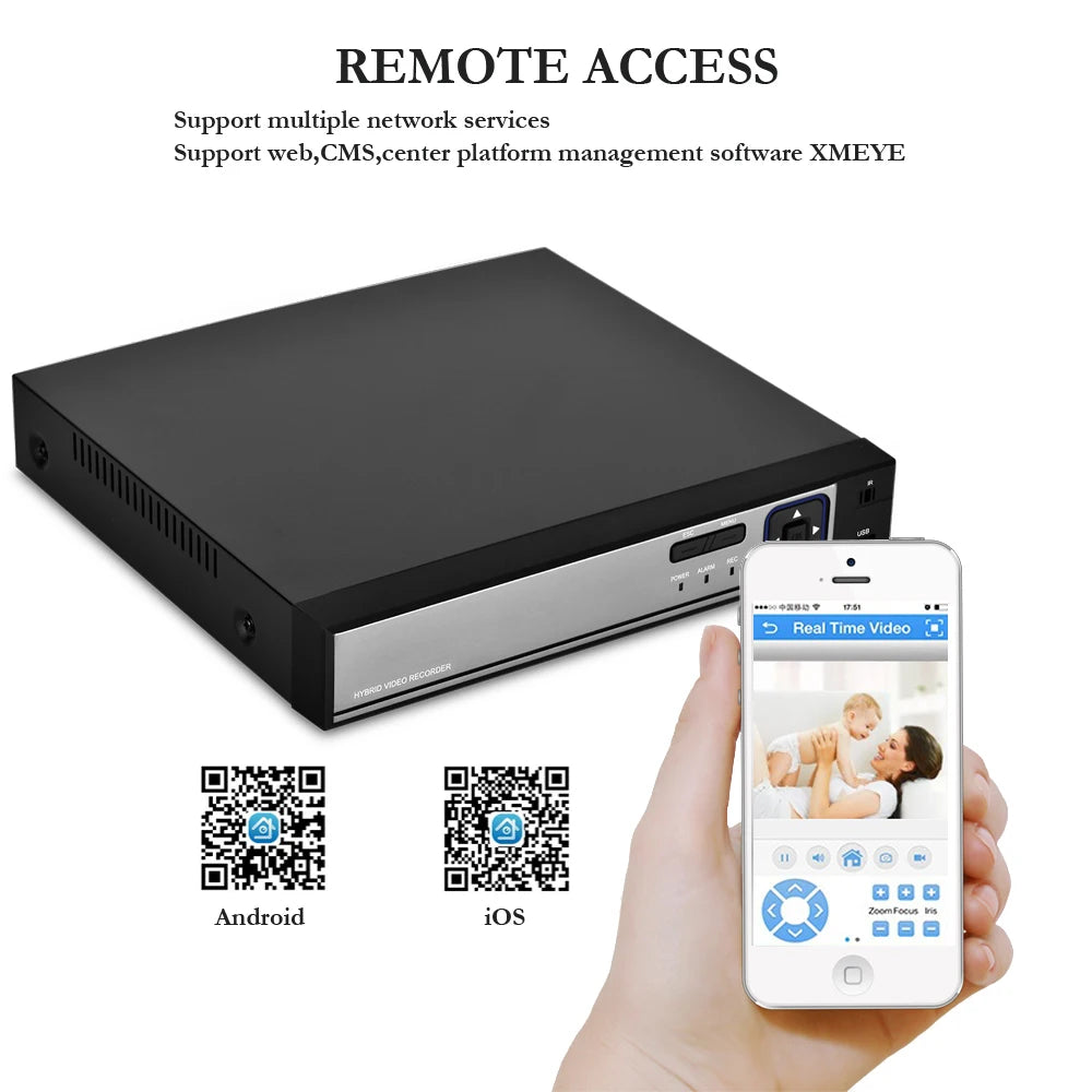 8CH 5MP POE Face Detection Security System 5MP Outdoor Weatherproof IR Night Vision IP POE Camera Surveillance CCTV Kit