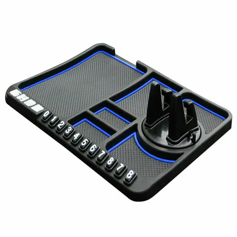 Multifunctional Car Anti-Slip Mat Auto Phone Holder Non Slip Sticky anti Slide Dash Phone Mount Silicone Dashboard Car Pad Mat