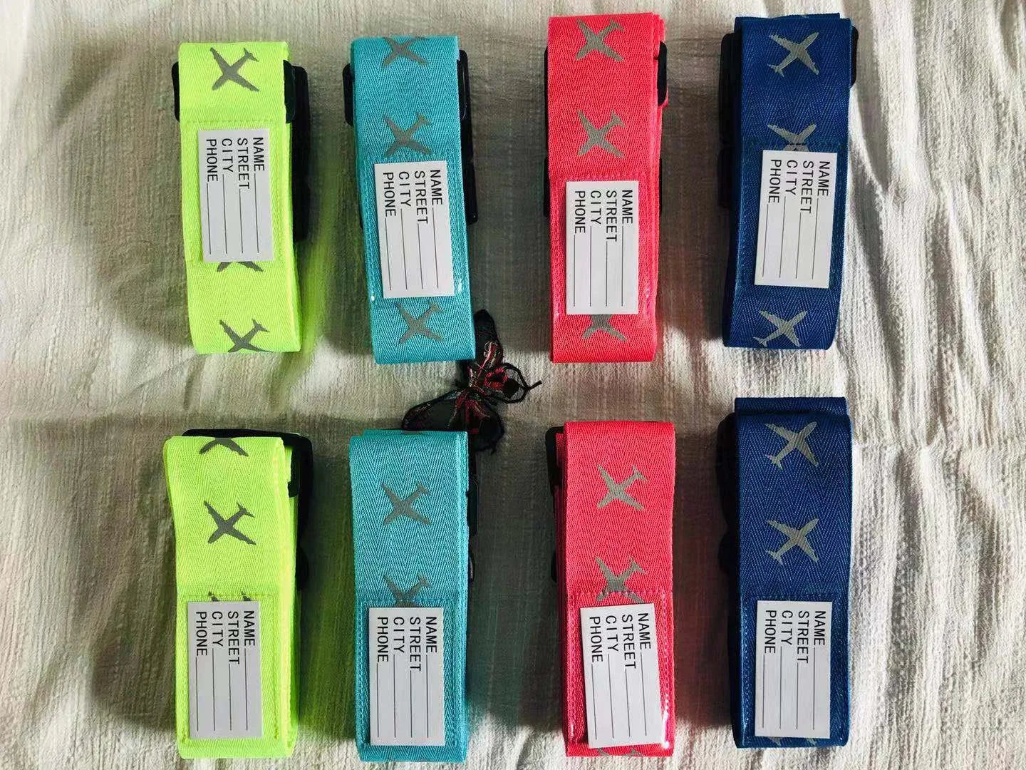 Travel Luggage Strap Adjustable Password Lock Packing Belt Baggage Secure Lock Anti-Theft Luggage Strap Bundling Packing Belt