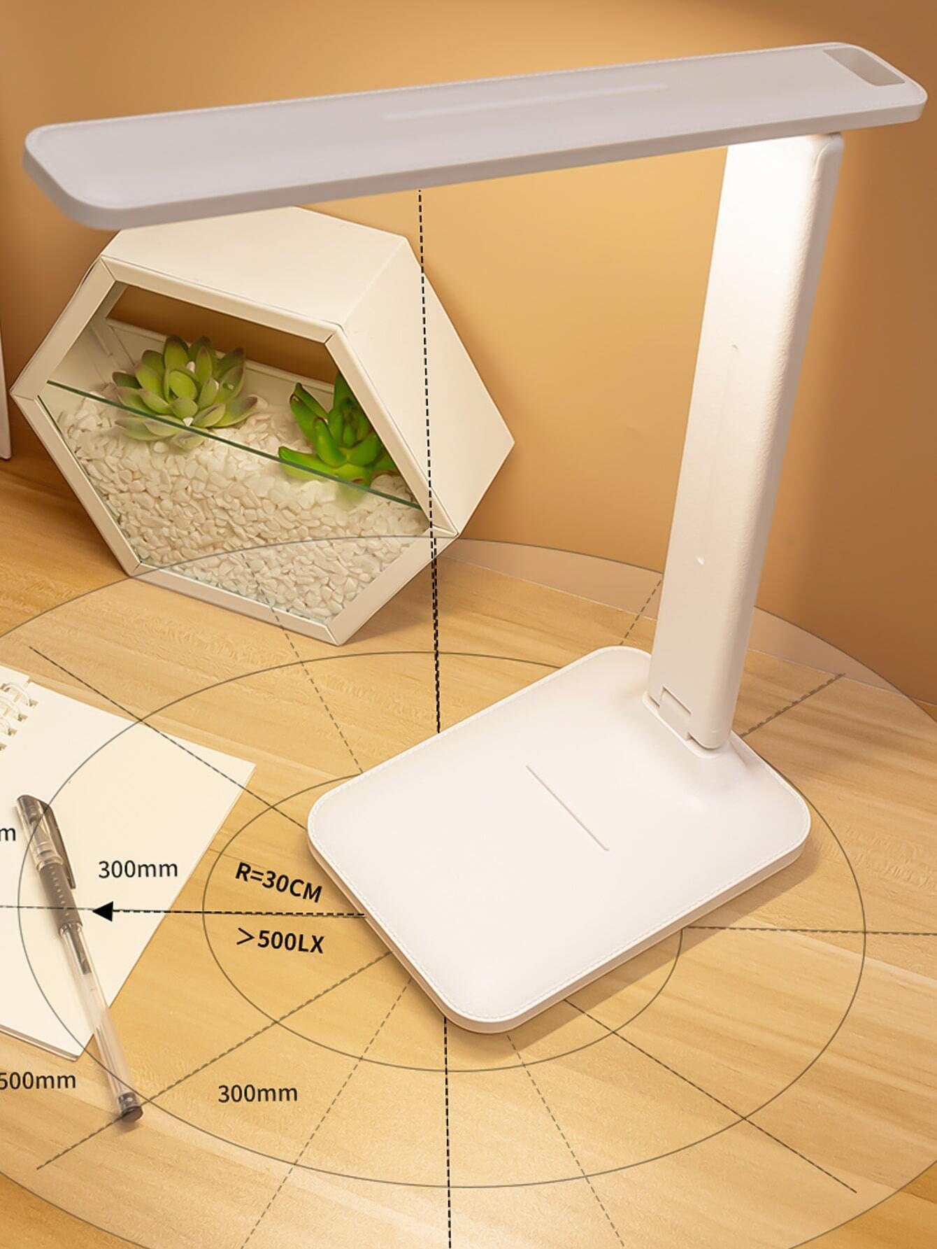 Led Desk Lamp Eye-Protection Study Reading Lamp, Writing Specific, Bedroom Bedside Lamp, Dormitory Plug-In Table Lamp