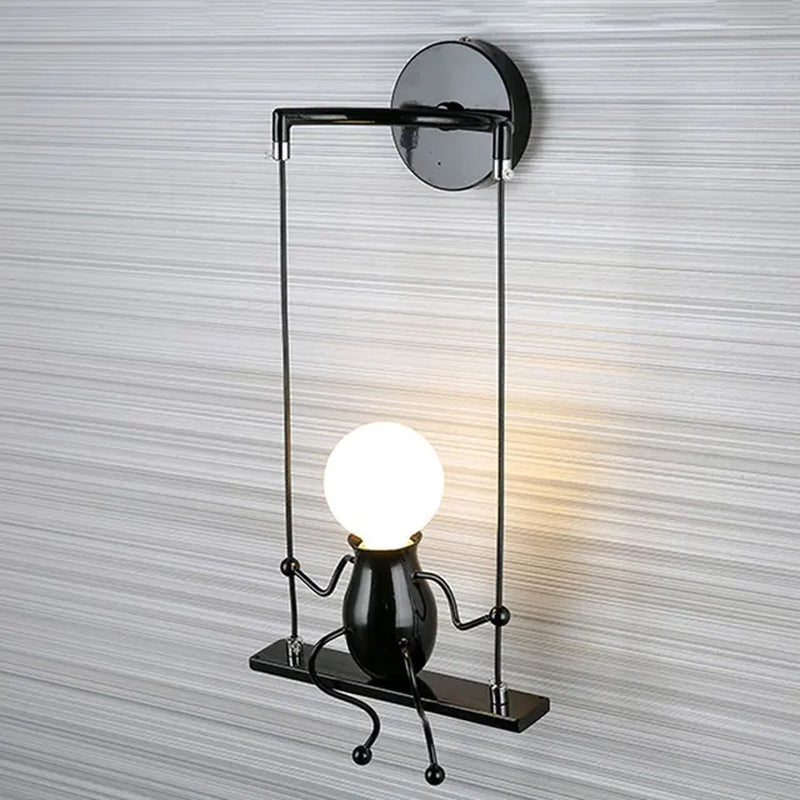 Lamp Pendant Lights Led Hanging Lamp Table Lamps LED Creative Lamps Iron Craft Children'S Bedside Wall Lamp Baby