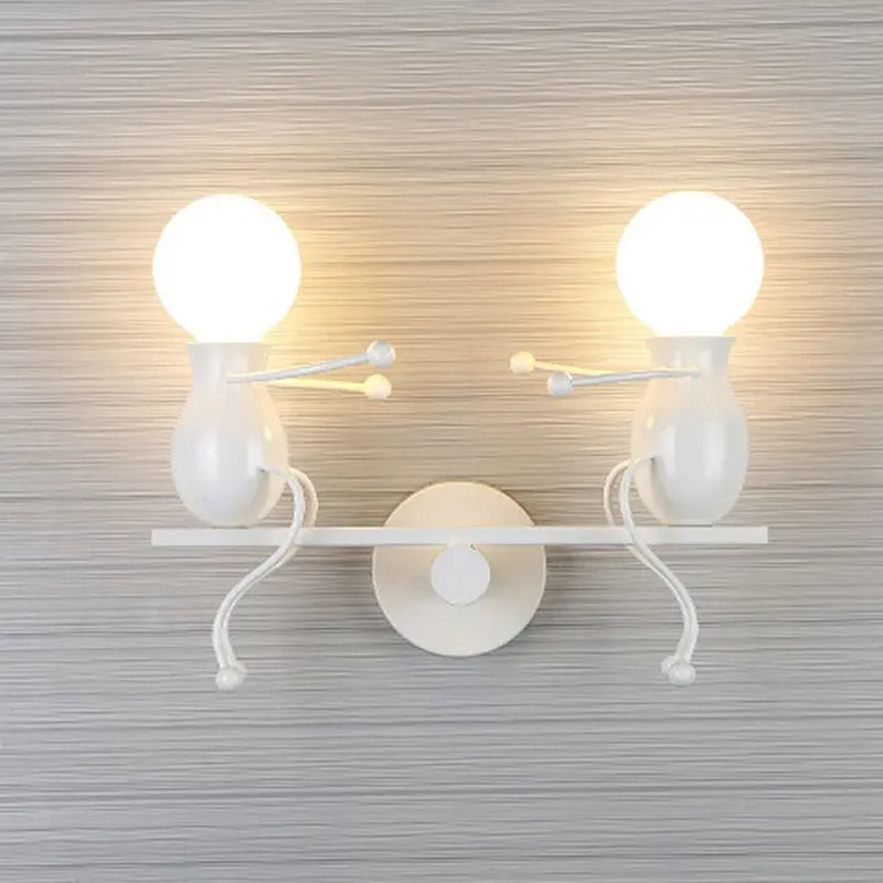 Lamp Pendant Lights Led Hanging Lamp Table Lamps LED Creative Lamps Iron Craft Children'S Bedside Wall Lamp Baby