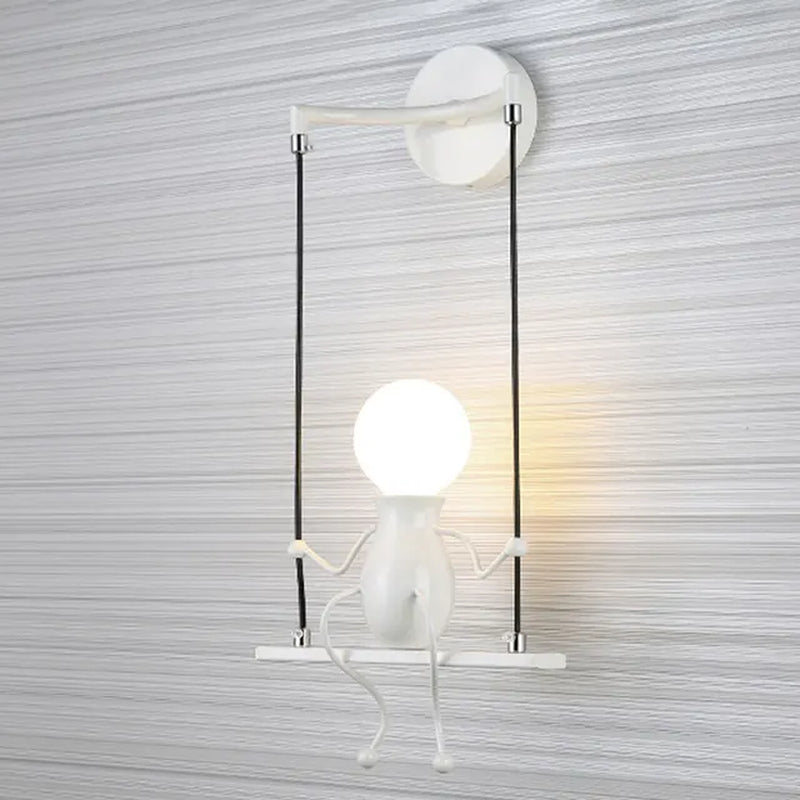 Lamp Pendant Lights Led Hanging Lamp Table Lamps LED Creative Lamps Iron Craft Children'S Bedside Wall Lamp Baby