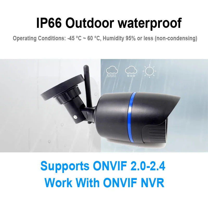 Wifi Camera IP 720P 960P 1080P HD Wireless Cctv Surveillance Indoor Outdoor Waterproof Audio Ipcam Infrared Home Security Camera