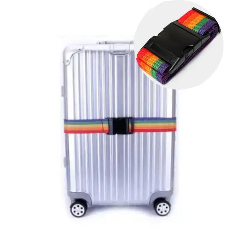 Travel Accessories Can Be Adjusted 420CM Luggage Strap Luggage Box Fixing Belt with Password 18-34 Inch Travel Essential