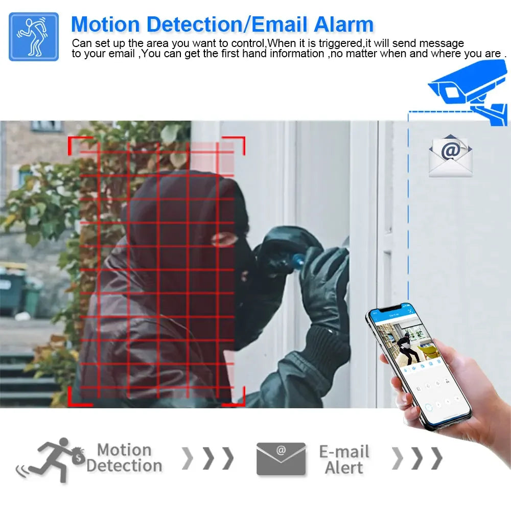 H.265 Ultra HD 8MP POE IP Camera Waterproof Audio Video Surveillance Security CCTV Camera Bullet Security Protection CCTV Cam