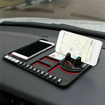 Multifunctional Car Anti-Slip Mat Auto Phone Holder Non Slip Sticky anti Slide Dash Phone Mount Silicone Dashboard Car Pad Mat