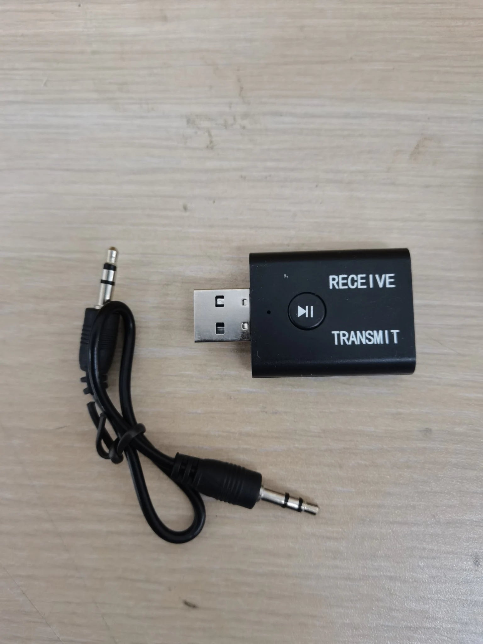 TR6 Bluetooth 5.0 Receiver Transmitter 2 in 1 Wireless Audio 3.5Mm USB Aux Music Adapter for Car Speaker PC TV