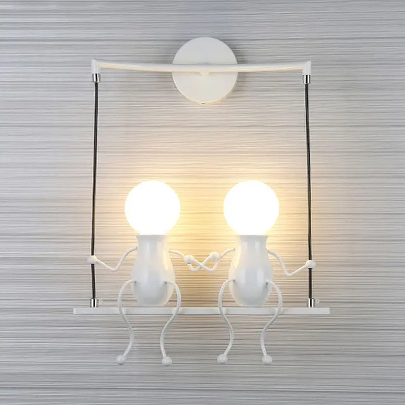 Lamp Pendant Lights Led Hanging Lamp Table Lamps LED Creative Lamps Iron Craft Children'S Bedside Wall Lamp Baby