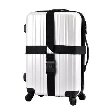 Travel Accessories Can Be Adjusted 420CM Luggage Strap Luggage Box Fixing Belt with Password 18-34 Inch Travel Essential
