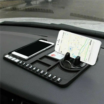 Multifunctional Car Anti-Slip Mat Auto Phone Holder Non Slip Sticky anti Slide Dash Phone Mount Silicone Dashboard Car Pad Mat