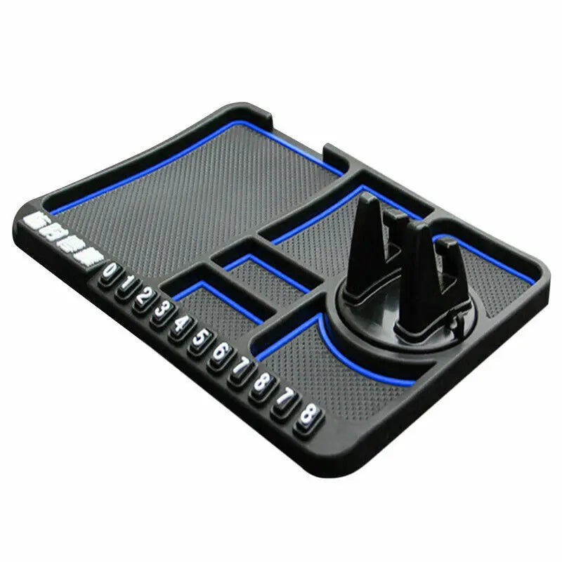 Multifunctional Car Anti-Slip Mat Auto Phone Holder Non Slip Sticky anti Slide Dash Phone Mount Silicone Dashboard Car Pad Mat