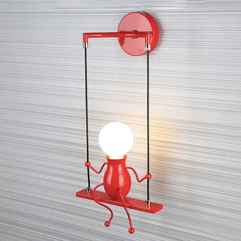 Lamp Pendant Lights Led Hanging Lamp Table Lamps LED Creative Lamps Iron Craft Children'S Bedside Wall Lamp Baby
