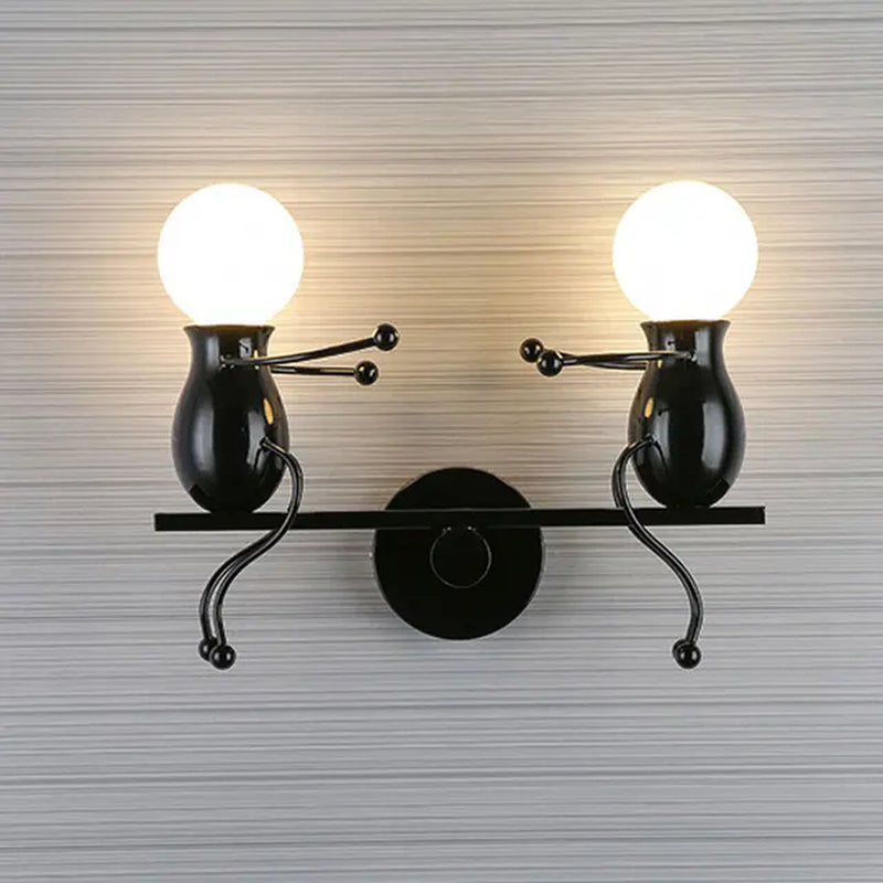 Lamp Pendant Lights Led Hanging Lamp Table Lamps LED Creative Lamps Iron Craft Children'S Bedside Wall Lamp Baby
