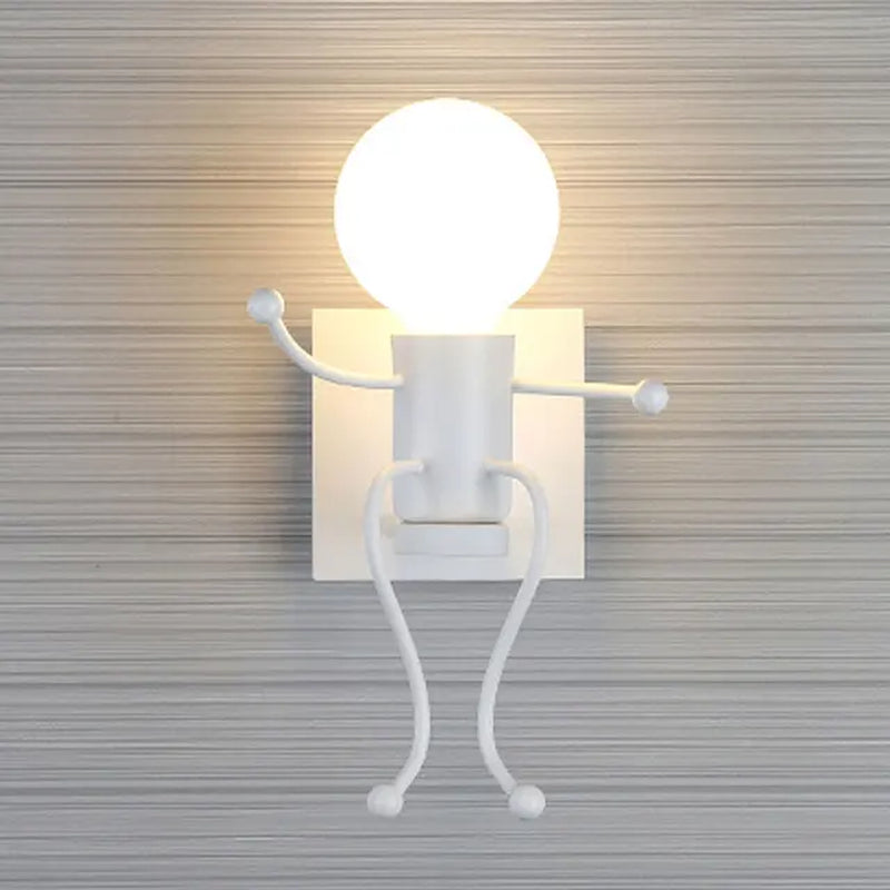 Lamp Pendant Lights Led Hanging Lamp Table Lamps LED Creative Lamps Iron Craft Children'S Bedside Wall Lamp Baby