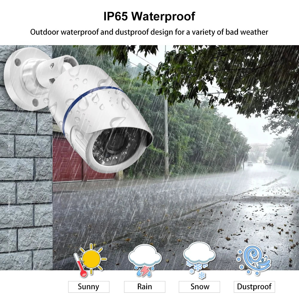 AHD Camera 720P 1080P 5MP Security Surveillance Analog High Definition IR Night Vision CCTV Outdoor Waterproof Home Cam