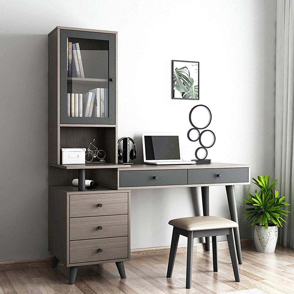 4 Circles Dimmable LED Table Lamp Modern round Lamp Unique Lamps Nightstand Lighting, Color Adjustable Lamps for Living Room