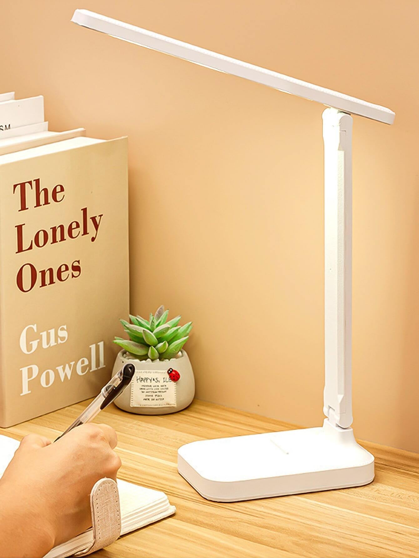 Led Desk Lamp Eye-Protection Study Reading Lamp, Writing Specific, Bedroom Bedside Lamp, Dormitory Plug-In Table Lamp