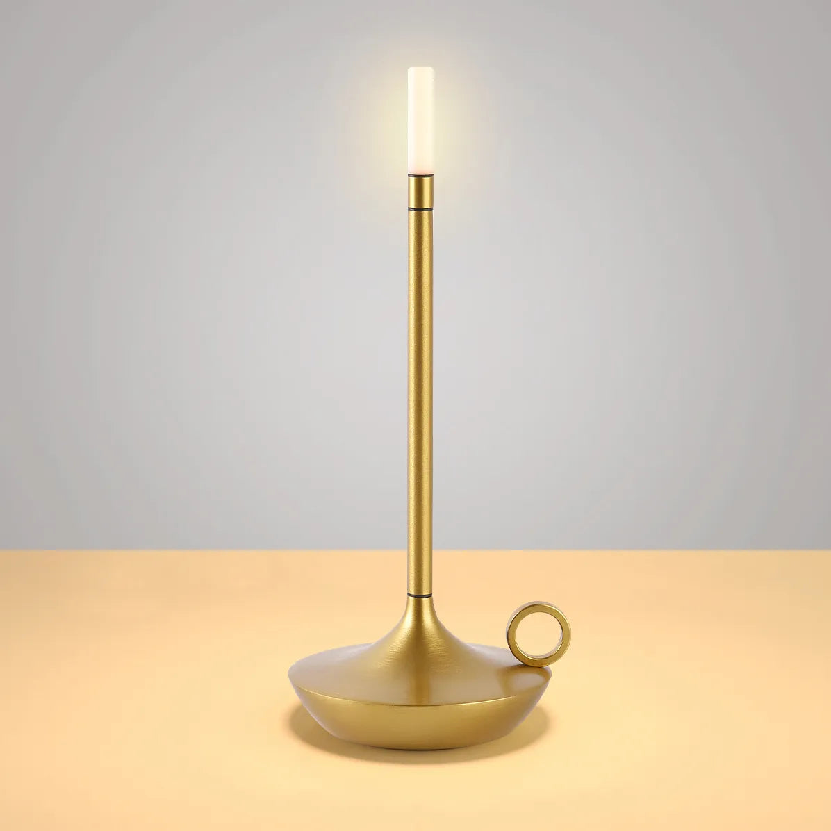 Table Lamp for Bedroom Rechargeable Wireless Touch Lamp Camping Candle Creative Lamp Rechargeable USB-C Desk Lamp